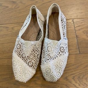 Toms Moroccan Crochet Alpargata